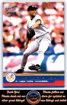 Mariano Rivera 2001 Pacific #296 New York Yankees - Image 1 of 2