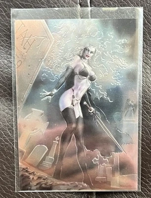 Fateful Encounter Lady Death 46 Krome Productions Chaos Comic 1995 Card - Image 1 of 2