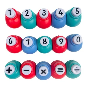 Creative Works 15 piece Numbers Symbols Punch Set for Scrapbooking Card Making - Picture 1 of 4