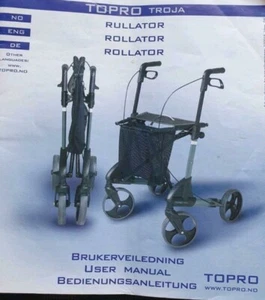 Rollator der Marke Topro Troja S 54 cm leicht ,klappbar - Bild 1 von 1
