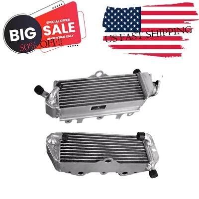 ✅PARA Radiador Suzuki RM250 RM 250 2 tiempos 1991 1992 L&R radiador aleación aluminio Foto 1 de 4