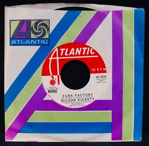 WILSON PICKETT ✦ Funk Factory ✦ Funk+Soul Promo 45~ATLANTIC #2878~Near Mint - Foto 1 di 2