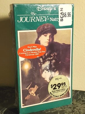 The Journey of Natty Gann (NEW VHS, 1985) Rare Sealed VTG Tape w/ Disney Sticker Foto 1 de 4