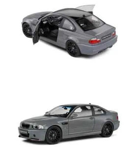 1/18 BMW M3 E46 COUPE 2000 GRIS SOLIDO - Imagen 1 de 8