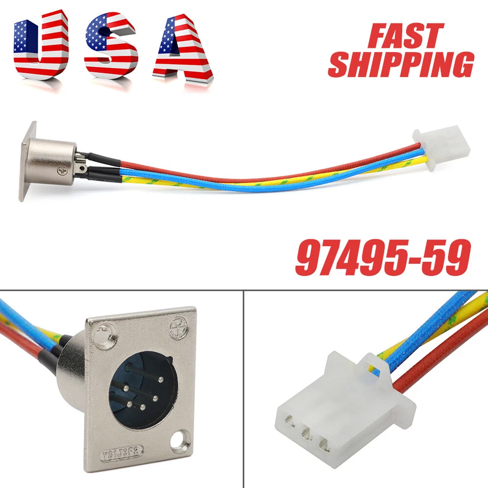 Socket Connector Assembly For Gen2 97495 97412 XRC Winch Replace 97495-59