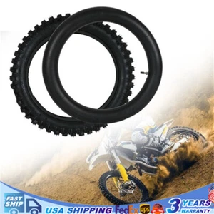 70/100-19'' Front Tire + Inner Tube For Most Dirt Pit Bikes 50CC Up To 150CC - Picture 1 of 15