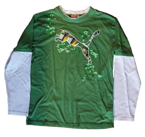 Camisa Puma Sport Lifestyles Niños Manga Larga Térmica Verde TALLA XL Niños - Imagen 1 de 9
