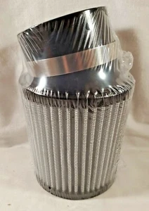 4" Angled AIR FILTER 3-1/2" X 4" X 2-7/16  GX200 Clone Kart Mini Bike PREDATOR  - Foto 1 di 1