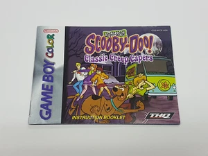 Scooby Doo Classic Creep Capers Authentic Nintendo Game Boy Color Manual Only * - Picture 1 of 23