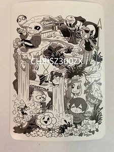 Künstlerserie Sammlung Undertale Sans Art Sammelkarte Mini Posterdruck - Bild 1 von 1