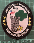 Usa Girl Scout Troop Essex Jamboree 2016 Badge Patch Guides Sew On Camp Blanket