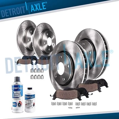 Kit de almohadillas de cerámica para rotores de disco delanteros traseros para Ford Edge Lincoln MKX 2011-2014 Foto 1 de 4