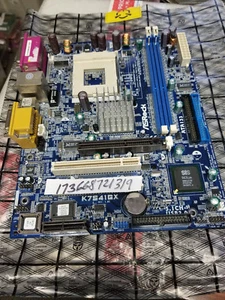 Asrock K7S41GX Buchse 462/Sockel A Hauptplatine getestet funktionsfähig - Bild 1 von 1