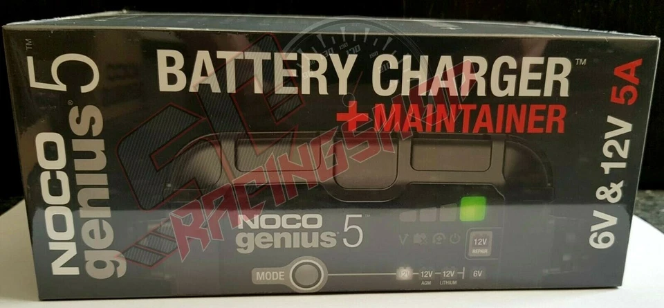 NOCO GENIUS 5 A EU MANTENITORE CARICA BATTERIA LITIO GEL ACIDO 6/12V EX G3500
