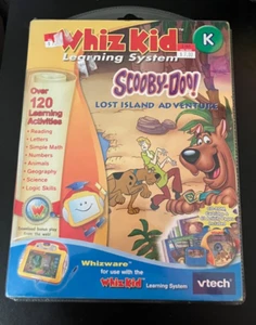 V-Tech Whiz Kid Learning System Scooby-Doo Lost Island Adventure Cartridge - Picture 1 of 1