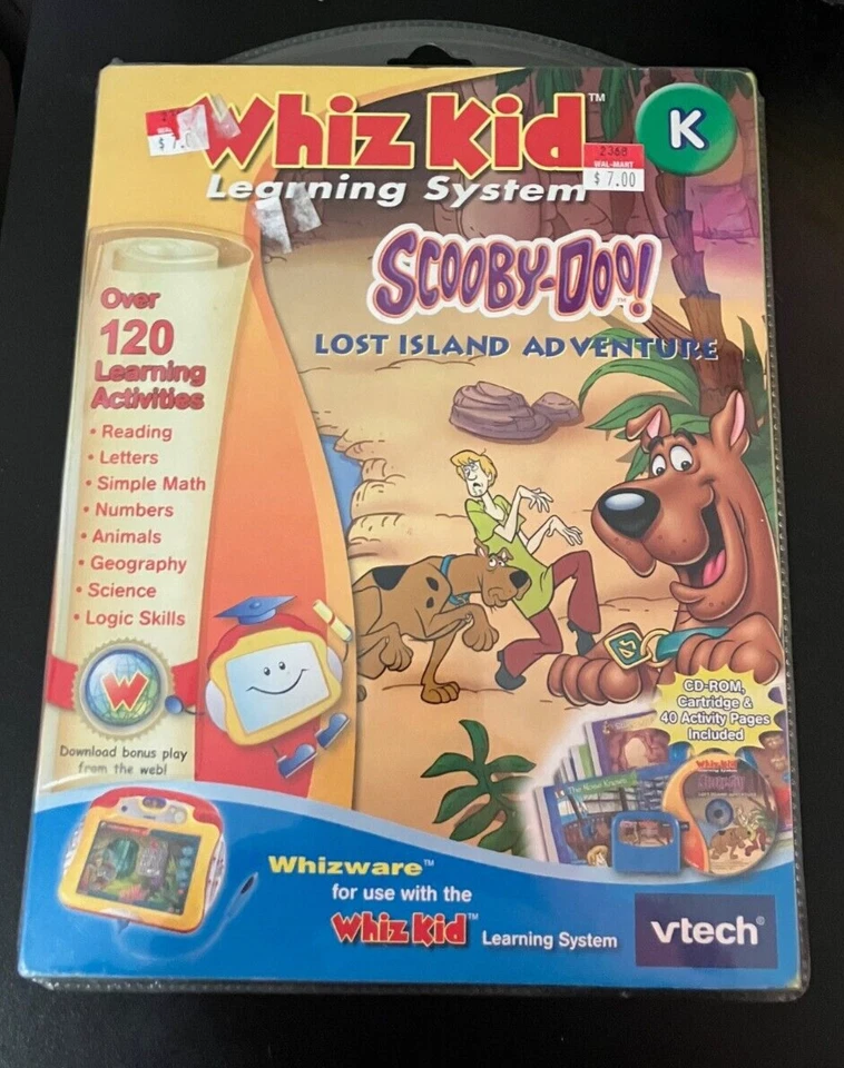 V-Tech Whiz Kid Learning System Scooby-Doo Lost Island Adventure Cartridge - Image 1 of 1