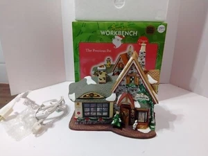 Vtg. Santas Workbench The Precious Pet Illuminated Tested 607-2326 Classic Serie - Picture 1 of 14