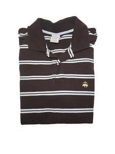 Brooks Brothers Performance Polo gestreift Original Passform Kurzarm Herren Large - Bild 1 von 7