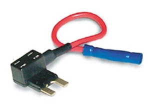 ATM MINI BLADE ADD A FUSE TAP CIRCUIT BLOCK PANEL PLUG HOLDER 16 GA WIRE USA 1 - Picture 1 of 1