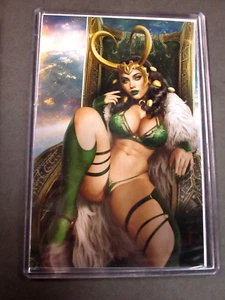 METAL M HOUSE COMICS LOKI FROM THOR 1ST SIDNEY AUGUSTO ART LTD TO 5 LL134 - Picture 1 of 2