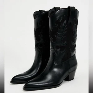 Zara heeled cowboy boots - Bild 1 von 9