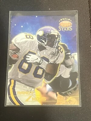 Randy Moss #'d /1999 Gold Parallel Rookie 1998 Topps NFL Stars #66 (NM) - Image 1 of 3