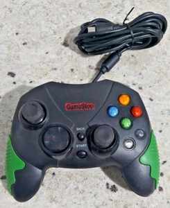 Gamestop Corded Wired Controller for Original XBOX Dark Green - Picture 1 of 6