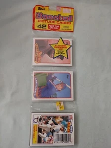Topps RacPac 1989 Gary Carter, Tony Gwynn, Dave Winfield 3 Hof'ers en la parte superior. ¡COMO NUEVO! - Imagen 1 de 2
