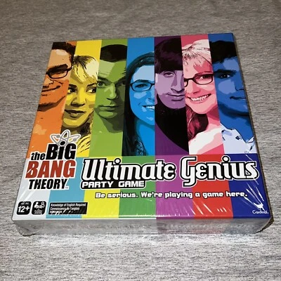 Big Bang Theory Ultimate Genius Party Game Board Game Trivia New Sealed - Image 1 of 2