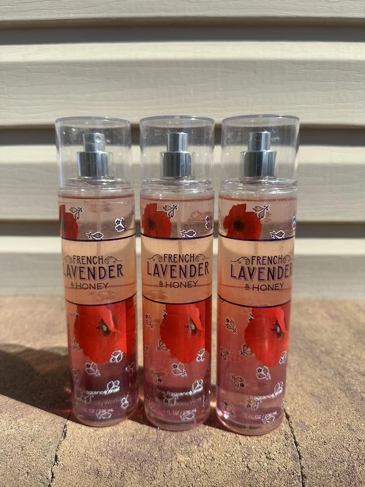 Bath & Body Works French Lavender and Honey 8oz Fine Fragrance Mist