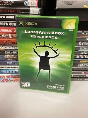 LucasArts Xbox Experience - Microsoft Xbox, 2003 (Demo Disc) - NEW, Sealed - Image 1 of 3