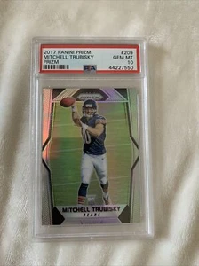 2017 Prizm Mitchell Trubisky Silver Prizm #209 PSA 10 Bears - Steelers - Picture 1 of 2