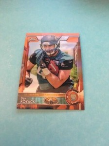 Ben Koyack Jaguars 2015 Topps Chrome Orange Refractor Rookie #145