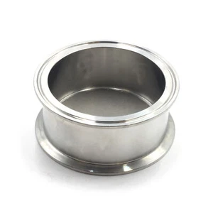 Placa de filtro triple abrazadera HFS(R) 4"" con filtro de acero inoxidable 304 de 0,5 micras - Imagen 1 de 6