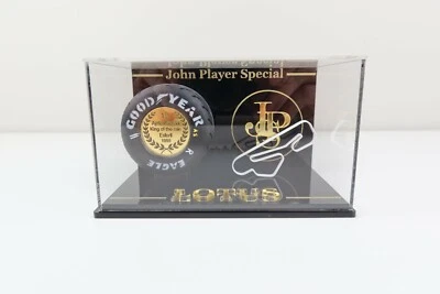 Ayrton Senna Estoril Lotus John Player Шины Трек Заказной Дисплей Масштаб 1/12 - Изображение 1 из 4