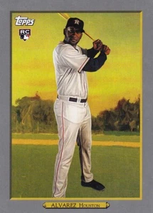 2020 Topps Baseball Turkey Red Yordan Alvarez #TR-37 Rookie RC - Houston Astros - Picture 1 of 2