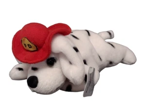 Dalmatiner Plüsch Sitzsack Floppy Feuerwehrauto September 11 Fund Bank America 7 Zoll Hund - Bild 1 von 12