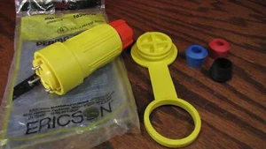 Ericson Perma-Tite 15a 125v Female Locking Plug Connector 1620CW - Picture 1 of 1