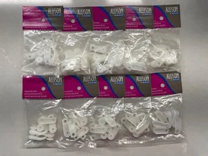 60 Amerock Traverse Slides Drapery Rod Carrier  Pre Packed x10 Packages NEW - Picture 1 of 8