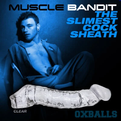 OXBALLS MUSCLE BANDIT Manga Extensora Peniana🍯COCKSLING + Bainha Maca Bola - Imagem 1 de 4