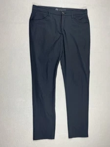 Vuori Meta Hose Herren 32x31 grau sportlich Slim Fit Stretch Performance V430 - Bild 1 von 12