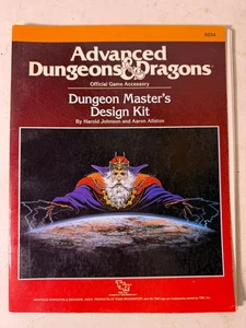 Advanced Dungeons & Dragons Dungeon Master's Design Kit 1988 TSR Taschenbuch - Bild 1 von 2