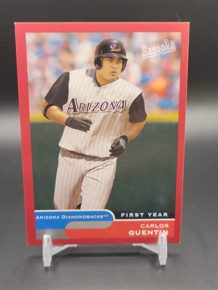 2004 Bazooka #291 Carlos Quentin Red Chunks - Image 1 of 2