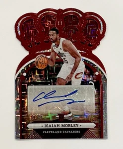 2022-23 Crown Royale Isaiah Mobley Rookie Auto /18 Cavaliers Autograph RC - Picture 1 of 2