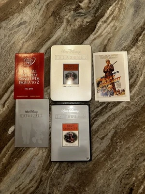 WALT DISNEY TREASURES DAVY CROCKETT THE COMPLETE TELEVISED SERIES 2 DVD IN TIN - Image 1 of 4