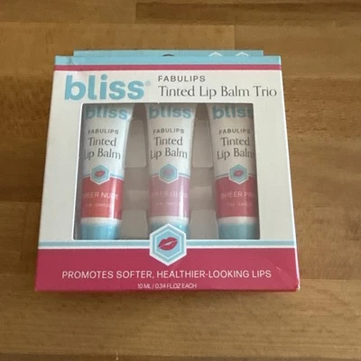 Bliss Fabulous Bálsamo Labial Tintado Trío 10 ml EA Foto 1 de 4