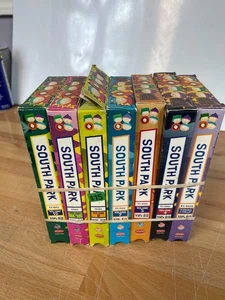 South Park VHS Lot Vol 4–10 Terrance & Phillip Rhino Home Video VTG 1999 - Picture 1 of 4