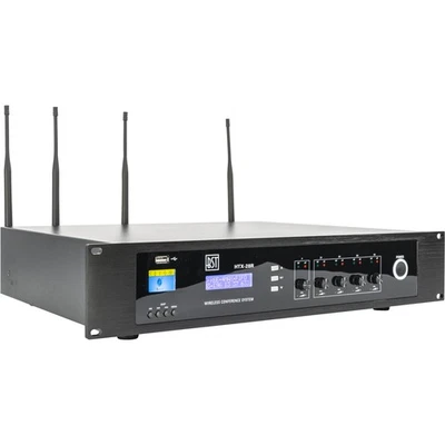 BST HTX-28R UHF-Konferenzsystem mit USB-Recorder Bühne Rede Event Musik Gesang - Bild 1 von 4