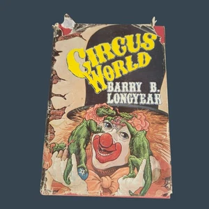 Circus World By Barry B. Longyear Hardcover 1980 Sci-Fi Novel Vintage Copy - Picture 1 of 8