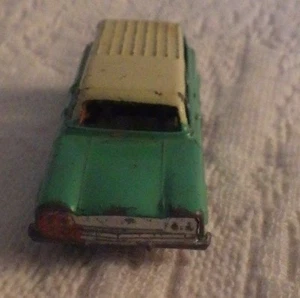 Vintage Tootsietoy HO Rambler Staton Wagon Green White Top Toy  - Picture 1 of 4